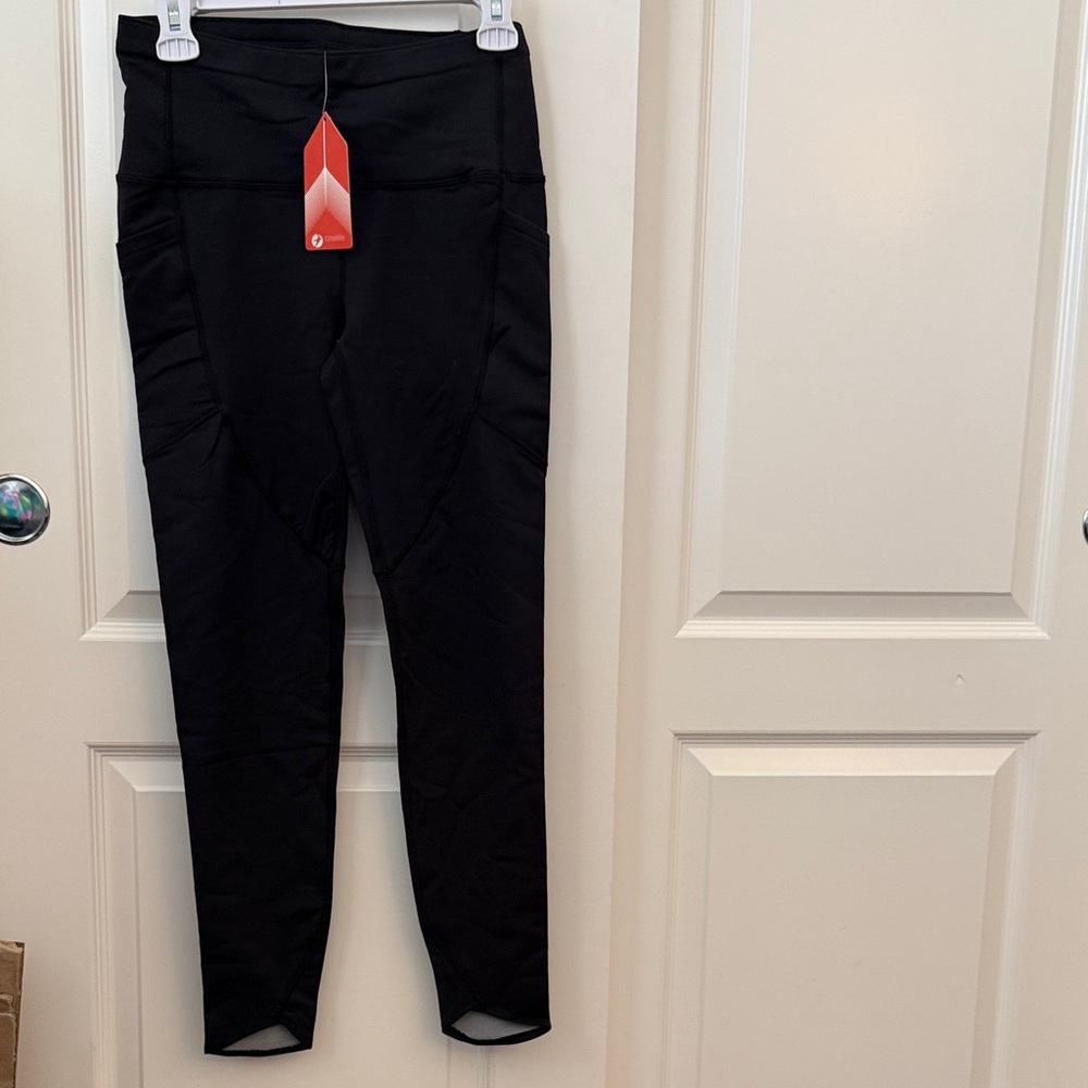Oiselle Flyout Tights - 6 - black - NWT